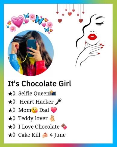Facebook Bio For Girls Attitude