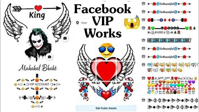 Facebook Vip Work Copy and paste