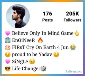 Instagram Bio For Yadav Boys